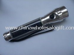 1W LED Ultra bright 8LEDs Solar LED Flashlight images