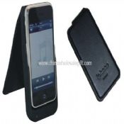 Battery Leather Case Cover W/ 2200mah Battery and Charger for iPhone 3G 3GS images