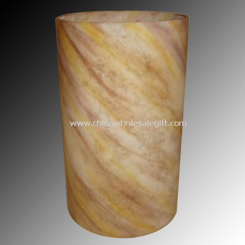 Description: Hand blown glass lampshade 