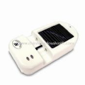 Portable Solar Charger with 1,350mAh/3.7V Capacity and 500mAh Input Current images