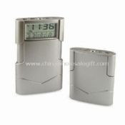 Travel Alarm Clock with LCD Display Date Temperature and Snooze Functions images