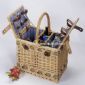 Willow Picnic Basket with Cooler Bag small picture