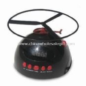 Flying Music Clock Radio with Calendar Snooze and Alarm Functions images