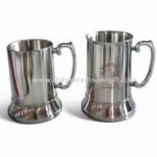food grade 304 stainless steel Double Wall Beer Mugs images