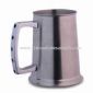 480mL Beer Mug Made of Stainless Steel 18/8 Body with Zinc-alloy Handle small picture