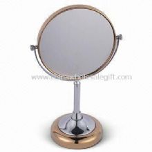 Stainless Steel 6/8-inch Stand Cosmetic Mirror with Polished Chrome Finish images