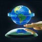 Magnetic Floating globe with automatic rotation system small picture