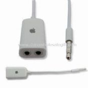 3.5mm Audio Cable Splitter for iPhone 3G and 3Gs images