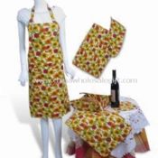 5-piece Cooking Apron Set Made of 100% Cotton images
