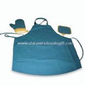 Kitchen Set with One Waist Apron Glove and Pot Holder images