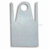PE Disposable Apron with Laces to Tie images