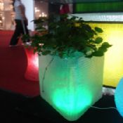 Color-Changing LED Flower Pot images