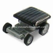 Solar Powered Racing Car with Low Power Micro Motor and Not Produced Waste images