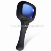 ABS Resin Magnifier with 5 White LED Lights and UV Light images