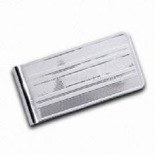 Stainless Steel Money Clip Customized Logos Welcome images