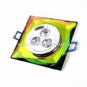 LED Ceiling Light with 5,700 to 6,500K Pure White Color Temperatures and 3W Power Consumption images