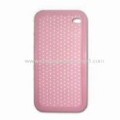 Silicone Case for iPhone 4G with Air-vent Design images