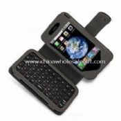 Wireless Keyboard Case for iPhone Made of ABS and Leather Materials images