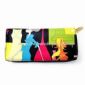 Chic Women PU Leather Wallet with Zipper small picture