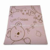 Printed Baby Blanket Made of Polyester Coral Fleece images