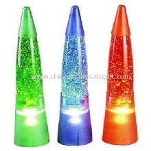 glitter lamp with plastic base images