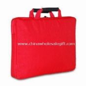 Laptop Bag in Red Color 100% Waterproof Made of 600D Polyester Material images