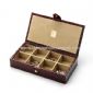 Leather cufflink box small picture