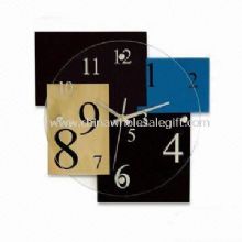 MDF et verre Wall Clock images