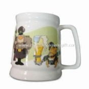 Ceramic Beer Mug with 16 Ounce Capacity images