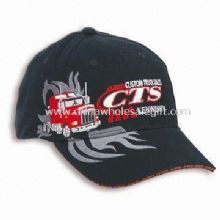 100% Cotton Mens Sports Cap with Embroidered Logo and Heavyweight Brushed Twill images