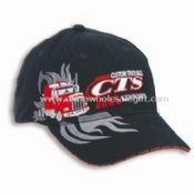 100% Cotton Mens Sports Cap with Embroidered Logo and Heavyweight Brushed Twill images