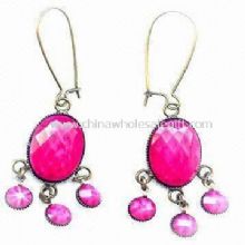 Alloy and Crystal Earrings images