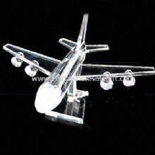 Crystal Airplane Suitable for Home Furnishings and Corporate Gifts images