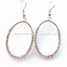 Nickle-free Alloy and Crystal Earrings images