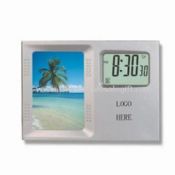 Desktop Calendar with Photo Frame and Digital Clock images