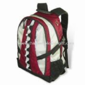 Sports/Camping/Outdoor Backpack with Inner CD Pockets Made of Nylon Jacquard images