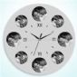 photo frame wall clock small picture