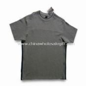 Mens T-shirt Made of 100% Cotton Knitted Available in Size of L, M and S images