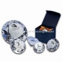 Crystal Clear Diamond Paperweights Suitable for Wedding Gift images