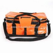 Duffel Bag with Water-resistant Material and Zippers Ideal for Touring or Travelling images