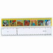 3D Lenticular PVC Ruler Available in View Changing Flipping Effect images