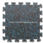 Rubber Tile/Floor Mat with Locking System and Slip Resistance small picture