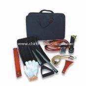 Auto Emergency Tool Kit Includes 3-in-1 Frost Scraper Set and Soft Bag images