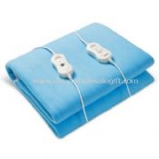 Electric Blanket Made of Polyester Synthetic Wool and Polar Fleece images