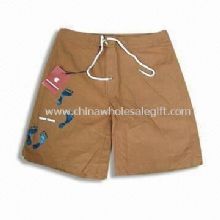 Boardshorts with PU or PVC Coating Made of T/C Fabric images