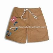 Boardshorts with PU or PVC Coating Made of T/C Fabric images