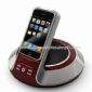 Speaker for Apples iPod/iPhone with Clock Radio and RCA Video Output small picture