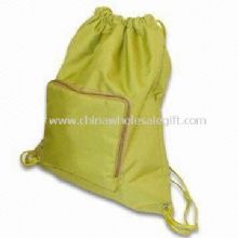 Water-proof Promotional Drawstring Bag Made of 210D Nylon or Polyester images