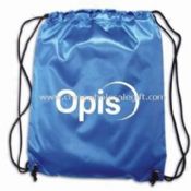 Waterproof 201D polyester Promotional Drawstring Bag images