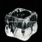 Crystal Glass Candle Holder for Promotional Purposes Used for Stick Candles small picture